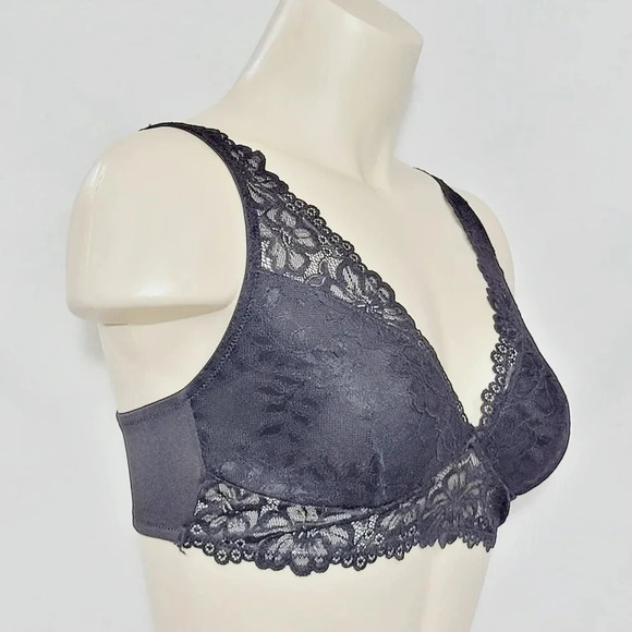 SMALL Maidenform SE1183 1183 Self Expressions Lace Halter Bralette NWT  Ne‎ - Picture 5 of 8